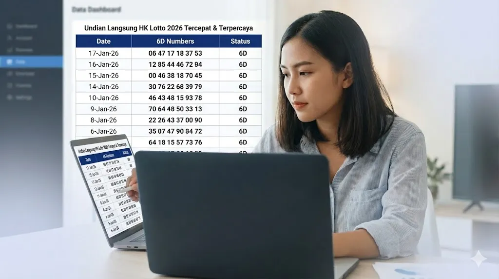 Indonesian users watch the live draw HK lotto in real-time via laptop and mobile phone